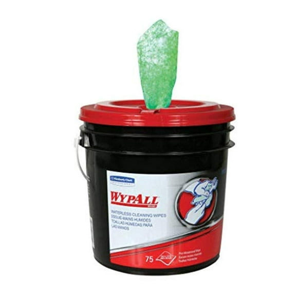 Kimberly-Clark Wypall Waterless Cleaning Wipe - Disposable - Pack of 450, 9.5" x 12"