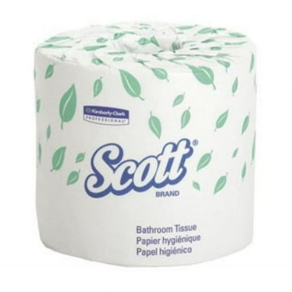 Kimberly-Clark KCC 04460 Scott Std T/T 4X4.5 2P white 80/605