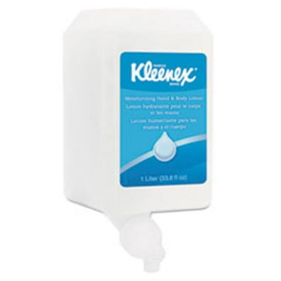 Kimberly Clark KCC35362CT 1 ltr Moisturizing Hand & Body Lotion - Fresh Scent, White - 6 Per Case