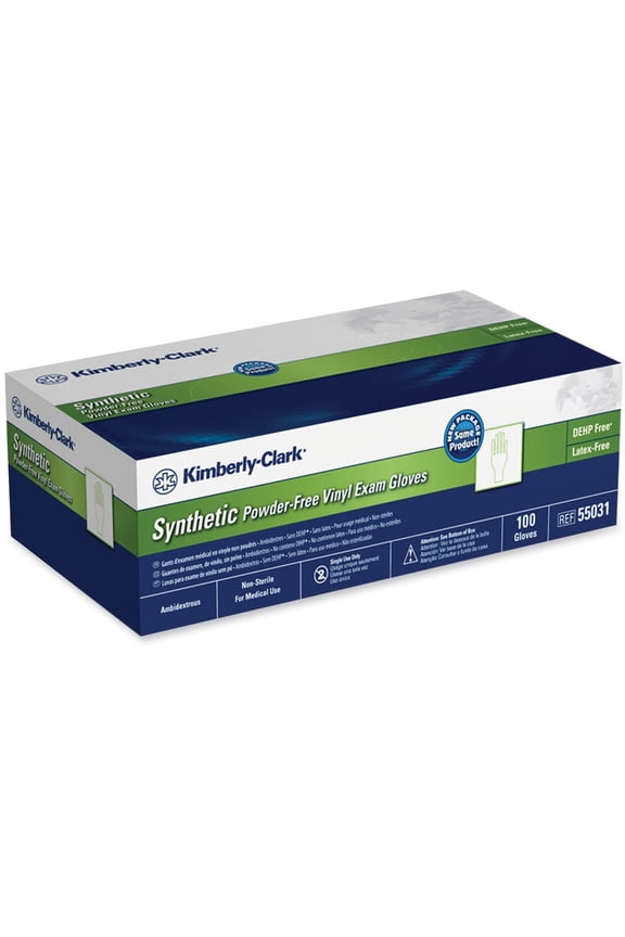 SAFESKIN Synthetic X-Large - Gloves - disposable - vinyl (pack of 90)