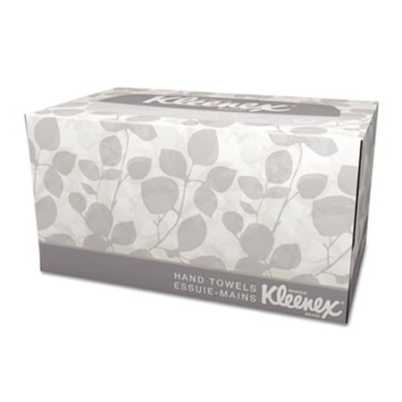 Kimberly-Clark KLEENEX Hand Towels, POP-UP Box, Cloth, 9 x 10.5, 120-Box