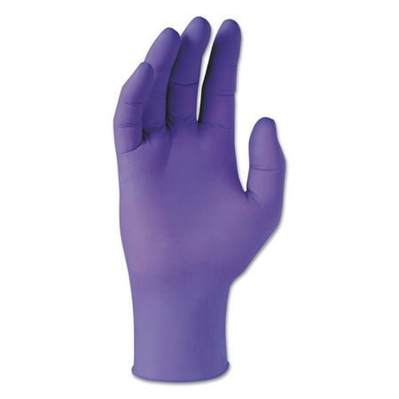 Kimberly-Clark PROFESSIONAL Protective Gear Disposable Purple Nitrile Exam Gloves, Small (100-Count) KCC 55081