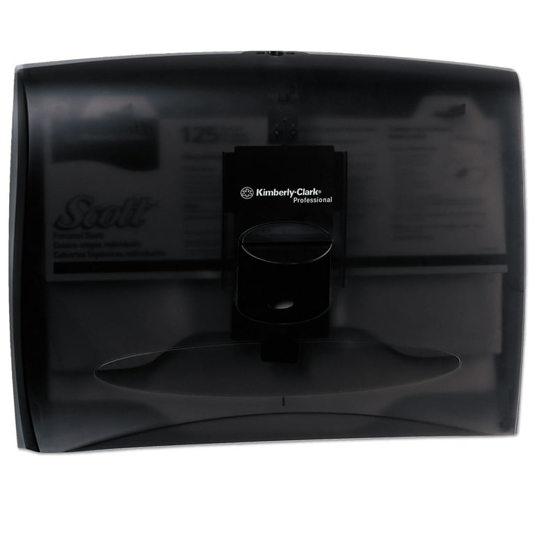Personal Seat Cover Dispenser, 17.5 x 2.25 x 13.25, Black Personal Seat Cover Dispenser, 17.5 x 2.25 x 13.25, Black