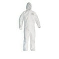 thumbnail image 1 of Kimberly-Clark Professional 138-49113 A20 Breathable Particle Protection Coveralls Elastic Back, Wrists & Ankles With Attached Hood, Large, 1 of 1