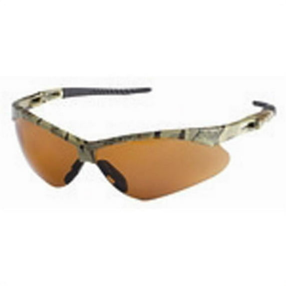 Kimberly Clark Professional 389244419 Camo & Bronze Nemesis Safety Glasses with Lanyard