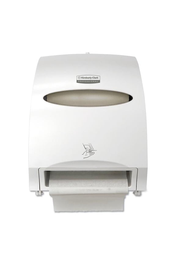 Professional 48856 12.7 in. x 9.57 in. x 15.76 in. Electronic Towel Dispenser - White (1/Carton)