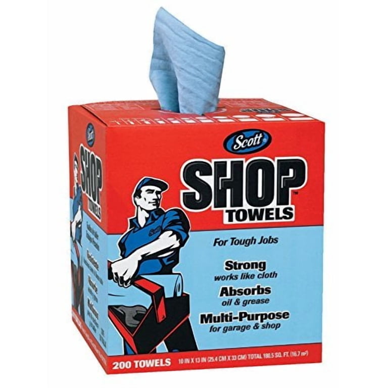Kimberly-Clark Professional 75190 Scott Shop Towels, Pop-Up Box