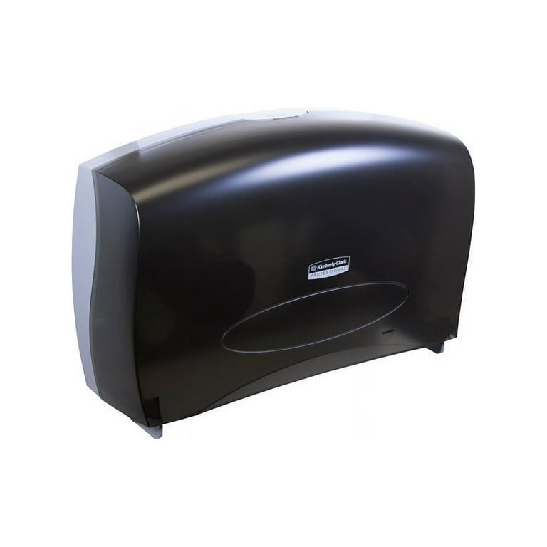 Kimberly-Clark Double Roll Tissue Dispenser, Smoke