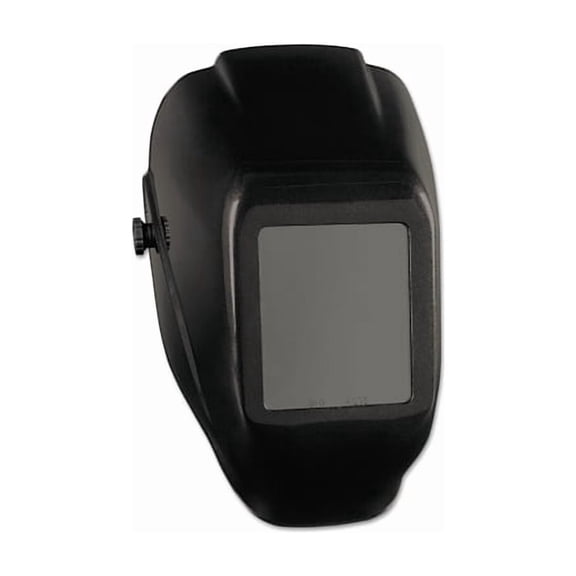 Jackson Safety Welding Helmet - Passive - Hydraflex - 4.5" x 5.25" Viewing Area - Shade 10 - 370 Speed Dial Headgear - Gloss Black - HLX 100 Series