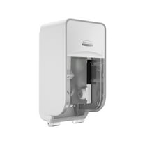 Kimberly-Clark Professional ICON 2-Roll Coreless Toilet Paper Dispenser White Mosaic (58711)