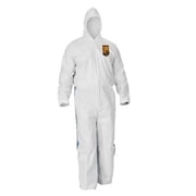 Kimberly-Clark Professional Kleenguard A40 Breathable Back Liquid & Particle White Protection Coveralls - Medium