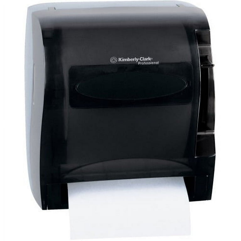 Lev-R-Matic Roll Towel Dispenser, 13.3 x 9.8 x 13.5, Smoke Lev-R-Matic Roll Towel Dispenser, 13.3 x 9.8 x 13.5, Smoke