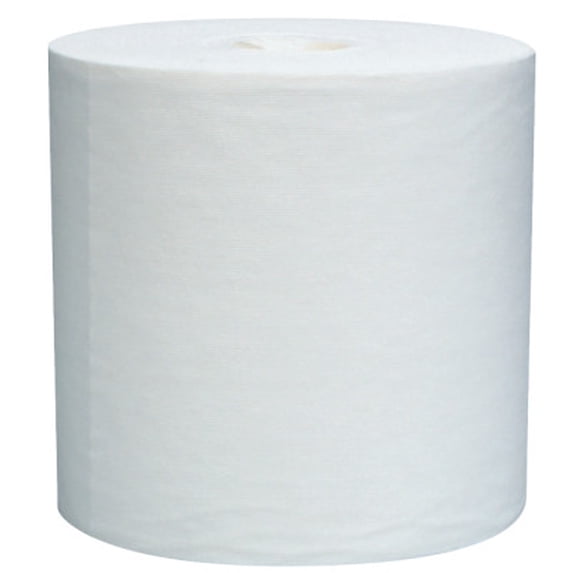 Kimberly-Clark Professional WypAll L30 Wipers, Center Flow Roll, White, 300 per roll