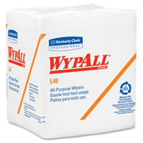 Kimberly-Clark Professional Wypall L40 All-Purpose Wipers, 18 Per Carton