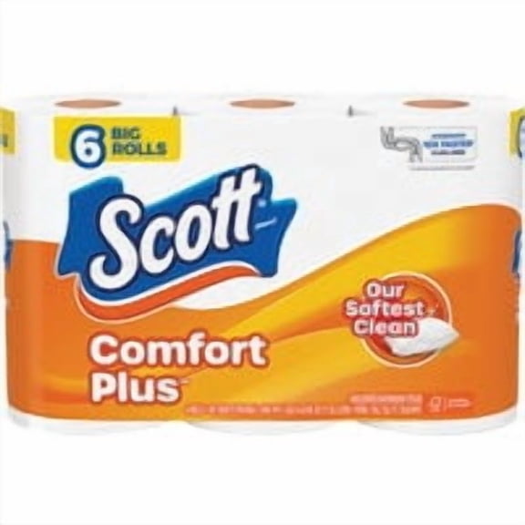 Kimberly-Clark/Scott Paper Scott Comfort Plus Toilet Paper - Pack of 24