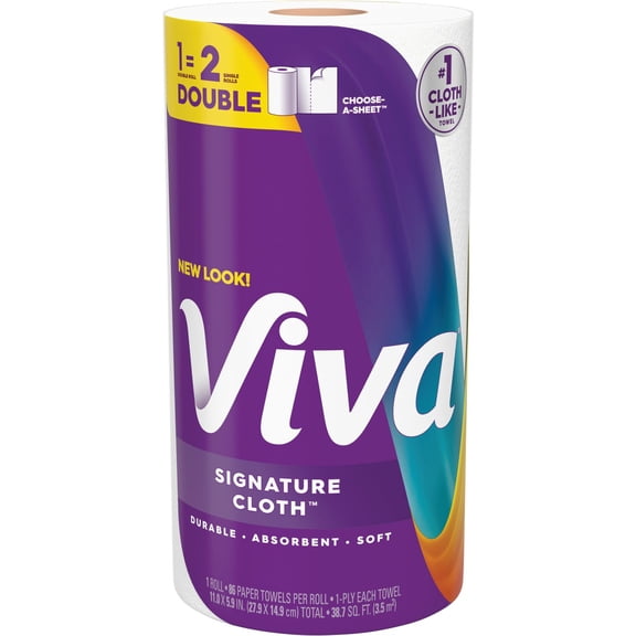 Kimberly-Clark/Scott Paper Viva Multi-Surface Cloth Paper Towel - Pack of 8