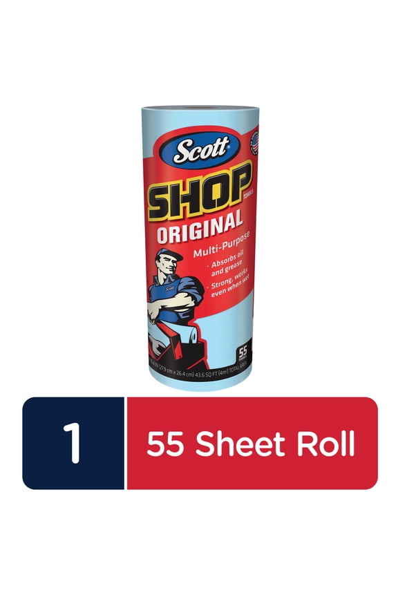 Scott Shop Towels, Single Roll