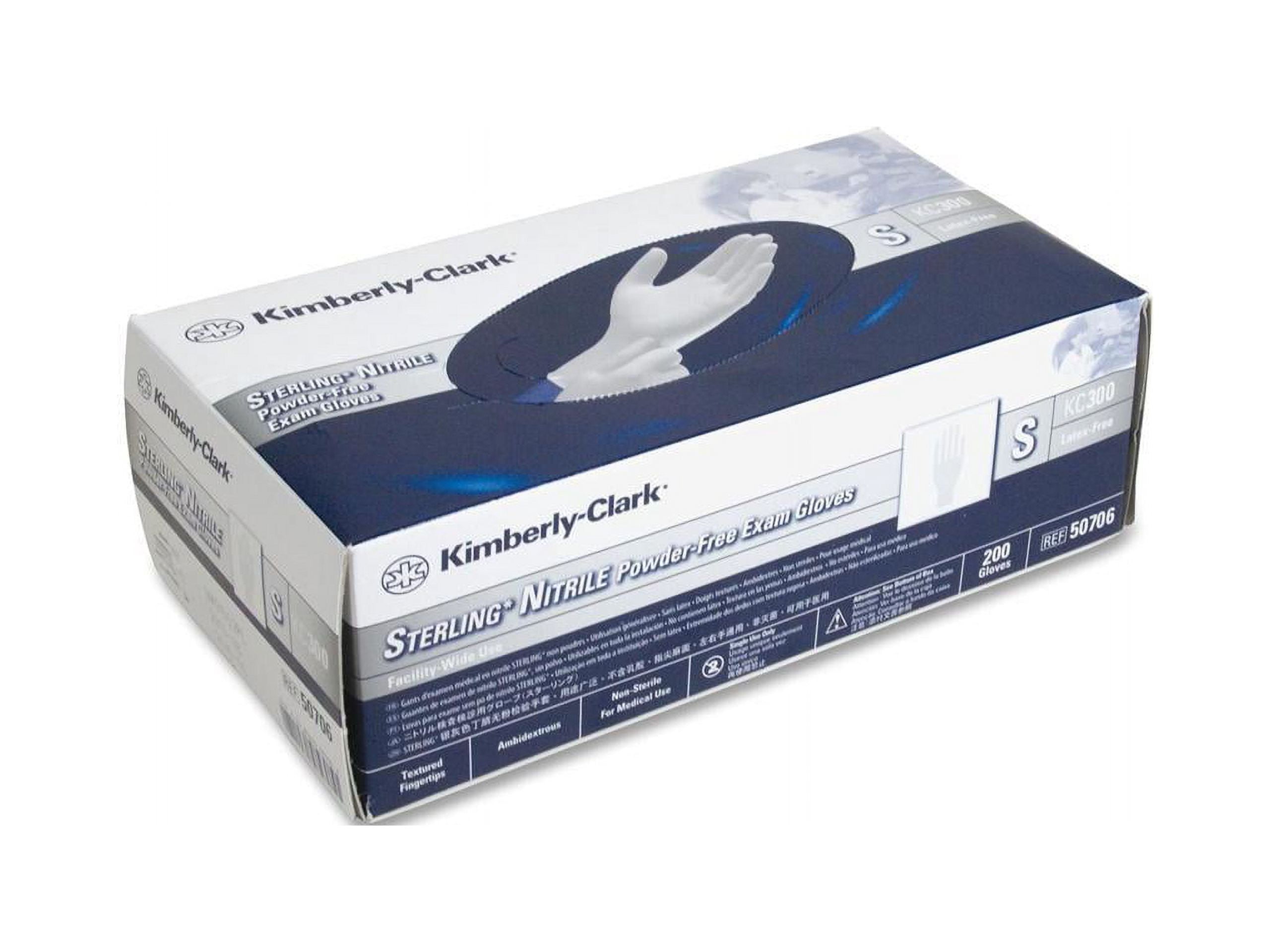 Kimberly Clark Sterling Nitrile Exam Gloves (50706), 3.5 Mil, 9.5