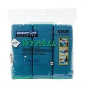 Kimberly-Clark  Wypall Microfiber Cloths- Blue- 6 Count - Case of 4
