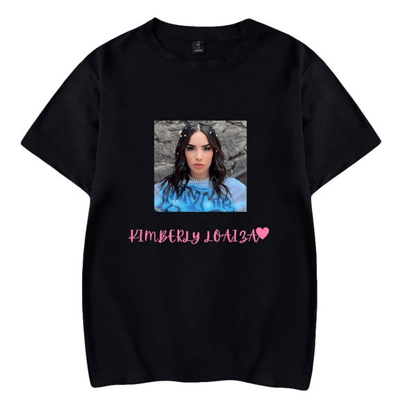 Kimberly Loaiza T-shirts Streetwear Short Sleeve Singer Casual Idol Printing Women Man Stylish