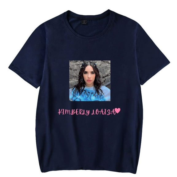 Kimberly Loaiza T-shirts Streetwear Short Sleeve Singer Casual Idol Printing Women Man Stylish