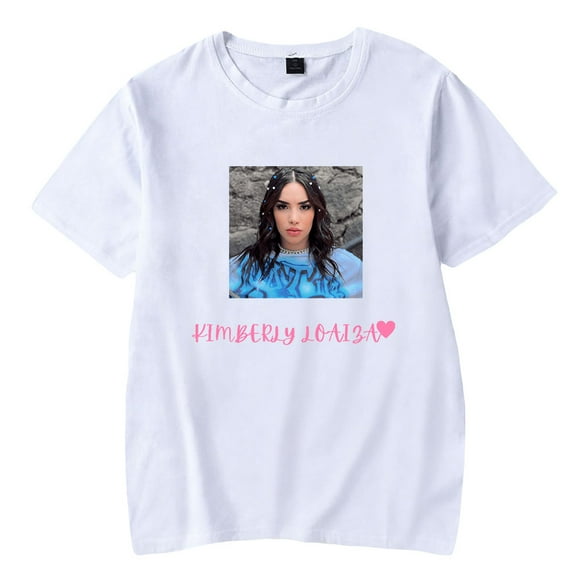 Kimberly Loaiza T-shirts Streetwear Short Sleeve Singer Casual Idol Printing Women Man Stylish