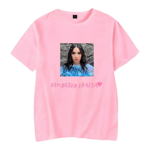 Kimberly Loaiza T-shirts Streetwear Short Sleeve Singer Casual Idol Printing Women Man Stylish