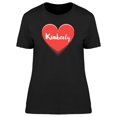 thumbnail image 1 of Kimberly On Red Heart Tee Women's -Image by Shutterstock, 1 of 2