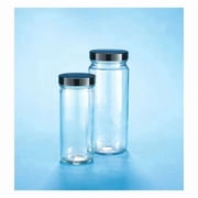 Kimble Chase Glass Straight Jar,16 Oz,Vinyl,PK12 5511670C-81
