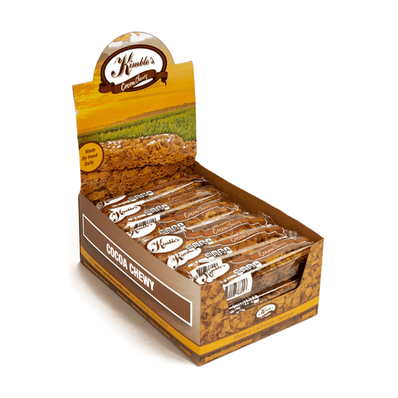 Kimble's Cocoa Chewy Bars 18 Count 2.5 oz