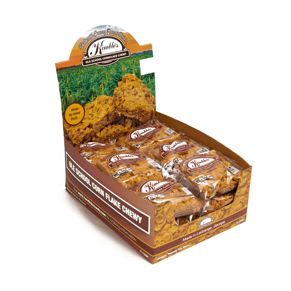 Kimble's Ole School Corn Flake Chewy 3oz. Squares / 18-Count
