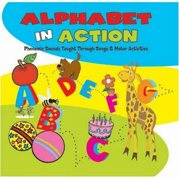 Kimbo Educational  Alphabet In Action Song CD for PK to 1st Grade