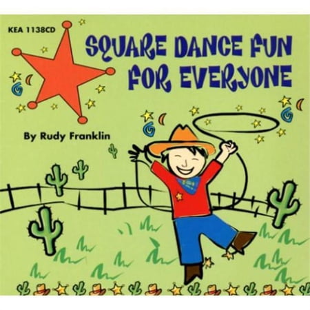 Kimbo Educational KEA1138CD Square Dancing Fun for Everyone Song CD for K to 8th Grade