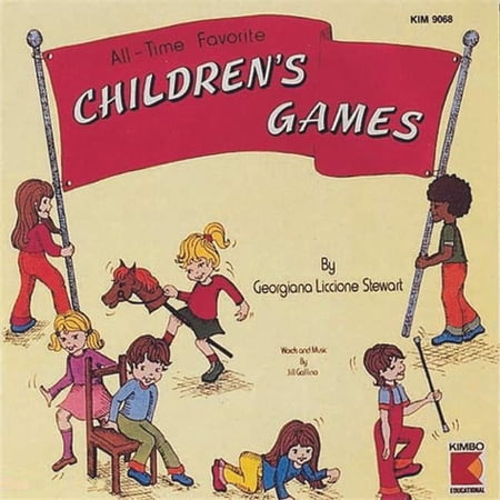 Kimbo Educational KIM9068CD Childrens Games Song CD for PK to 3rd Grade