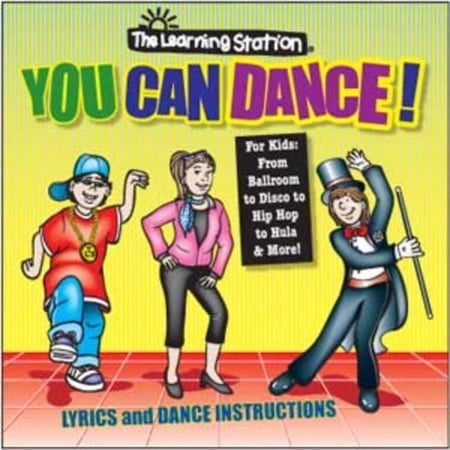 Kimbo Educational KUB1600CD You Can Dance Song CD for PK to 4th Grade