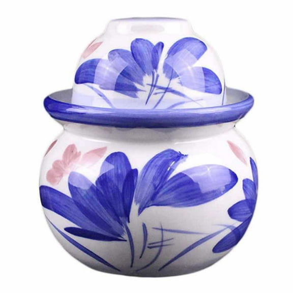 Kimchi Altar Ceramic Fermentation Container, Coffee Canister Set, Glass Storage Jars, Food Storage Container, Pickle Jar for Cucumbers, Pickles and More