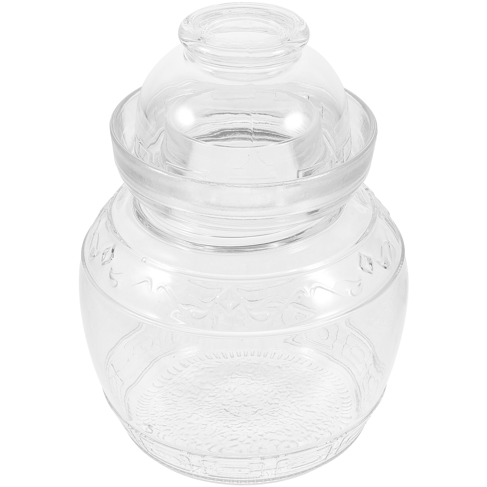 Kimchi Altar Fermentation Jar Pickle Yeast Glass with Lid Fermenting