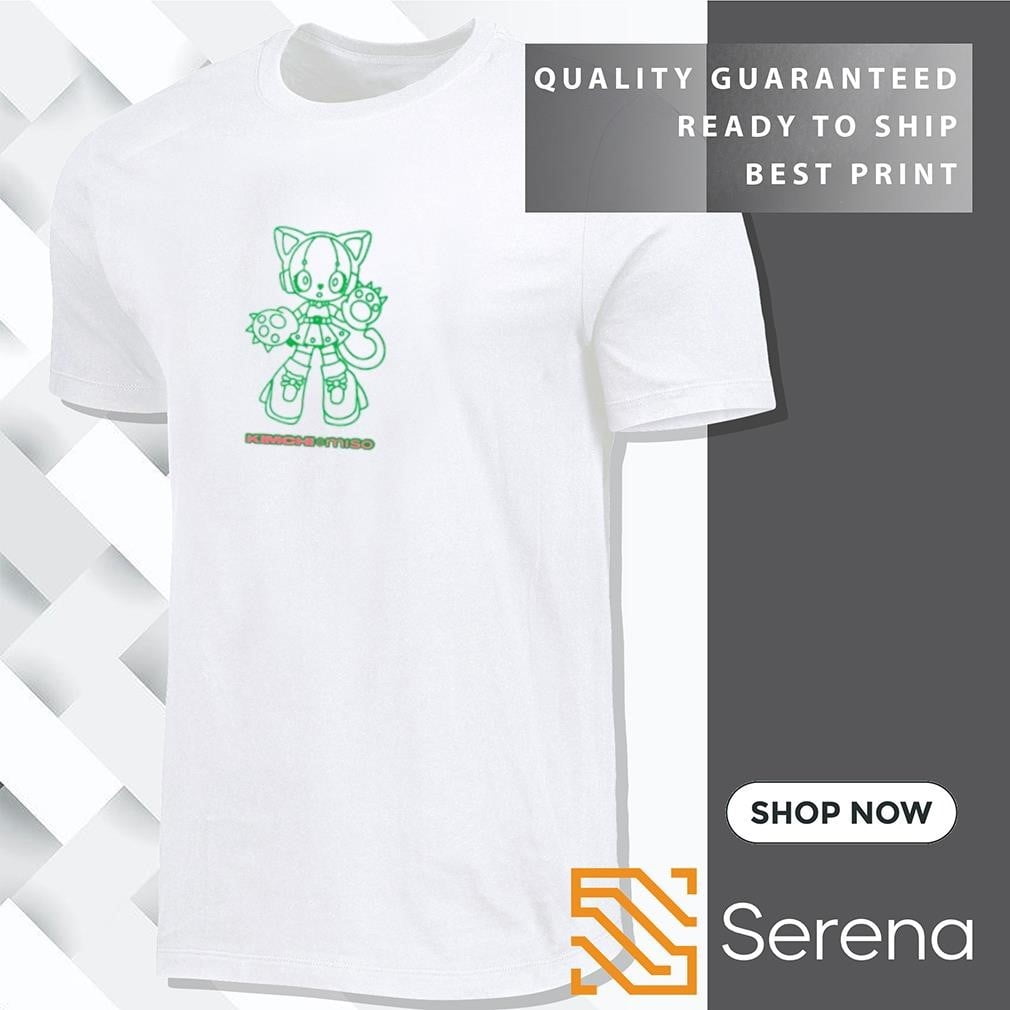 Kimchi And Miso Mecha Cat Girl Shirt