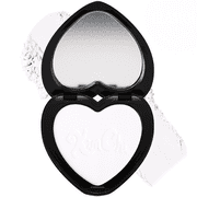 KimChiChic Beauty Almost Catfished Micro-Fine Pressed Powder Compact, Brightening Under Eye Setting Powder Makeup, No Flashback, That White Powder, 0.21 oz