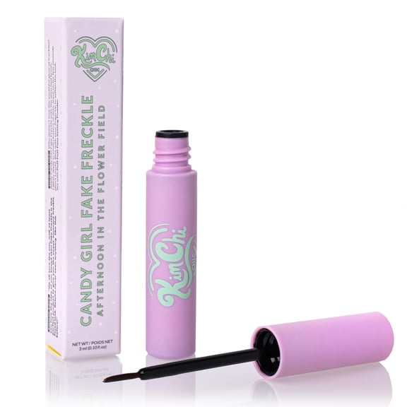 KimChiChic Beauty Candy Girl Fake Freckle Pen, Natural-Looking and Fast-Drying Faux Freckles Face Makeup, Afternoon In The Flower Field Red-Brown Shade, 0.10 fl oz