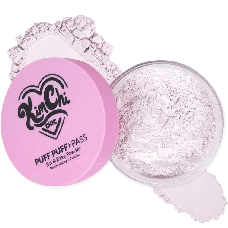KimChi Chic Puff Puff Pass Loose Setting Powder for Makeup, Extra