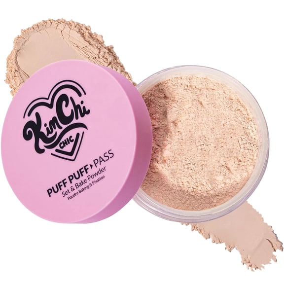 KimChi Chic Beauty Puff Puff Pass®, Set & Bake Powder, PPP03 Translucent, 0.85 oz (24 g)