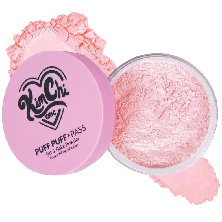 KimChi Chic Setting Powder, Puff Puff Pass in 09 Pink, Loose Matte