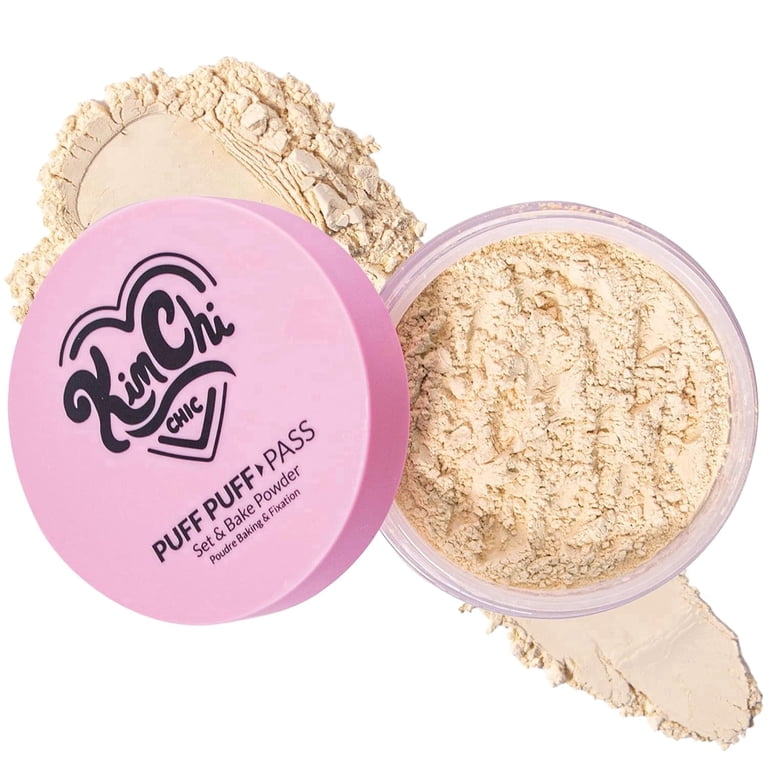 KimChi Chic Beauty Puff Puff Pass Set + Bake Powder, Blurring