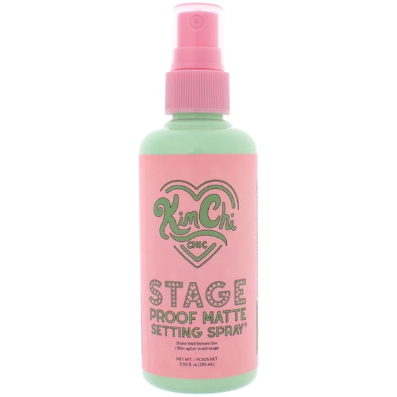 KimChi Chic Beauty Stage Proof Matte Setting Spray, 01 Matte Finish, 3.55 fl oz (105 ml)