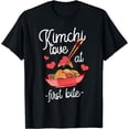 thumbnail image 1 of Kimchi Love At First bite Korean Kimchi T-Shirt, 1 of 3