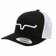 thumbnail image 1 of Kimes Ranch Apparel Mens Kimes Ranch Mesh Weekly Trucker Cap OS Black/White, 1 of 11