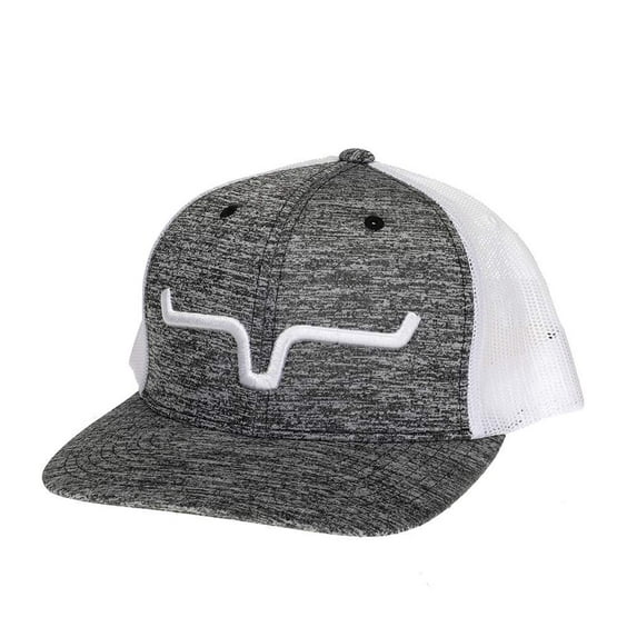 Kimes Ranch Heather Grey Weekly Trucker Cap