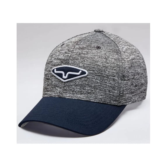 Kimes Ranch Men's Heather Gray Dynamite Links Logo Patch Ball Cap - 425147 One Size