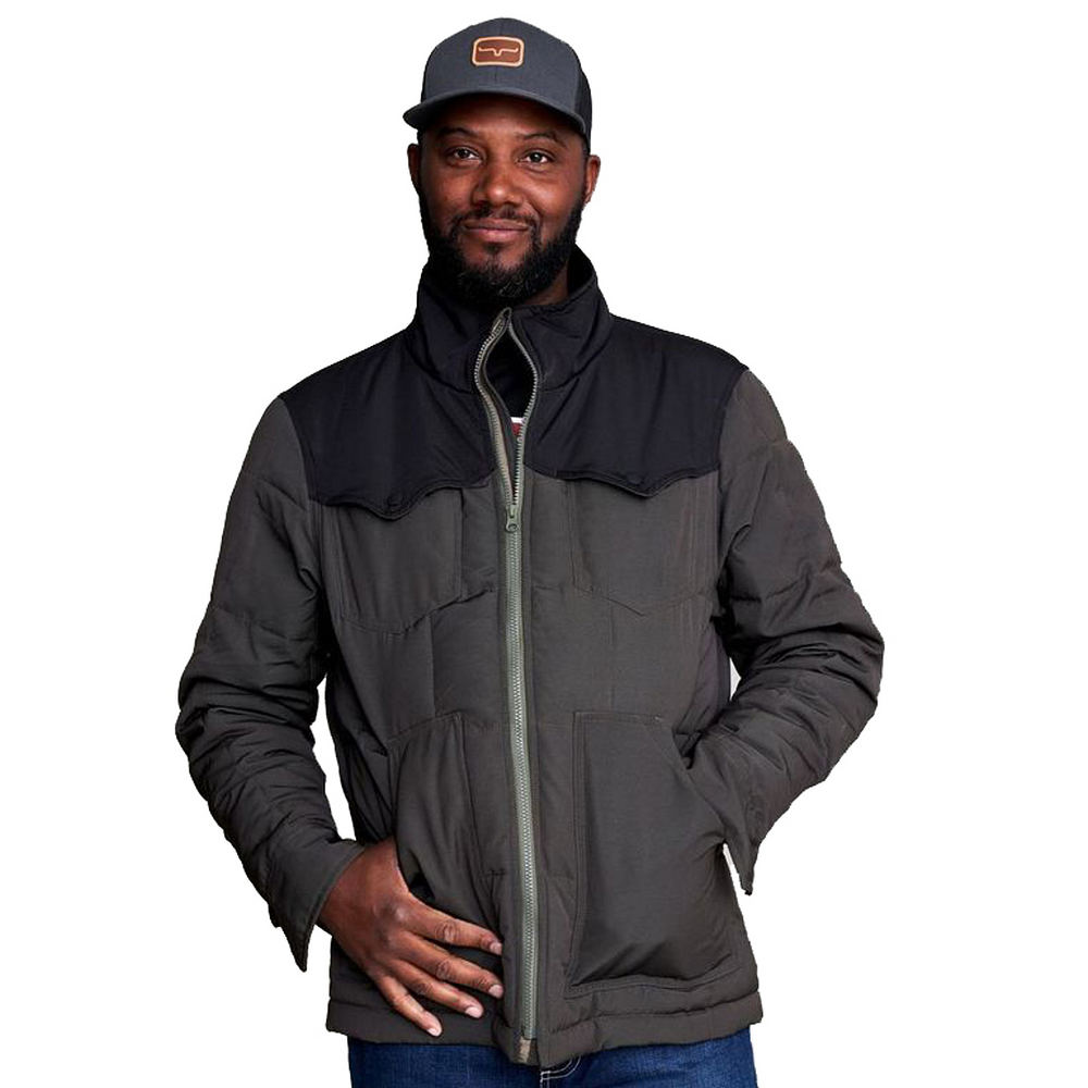 Kimes Ranch Mens F22605944 Kimes Colt /Army Jacket XL Black